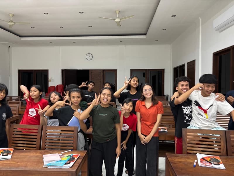Children at Sekar Pengharapan orphanage
