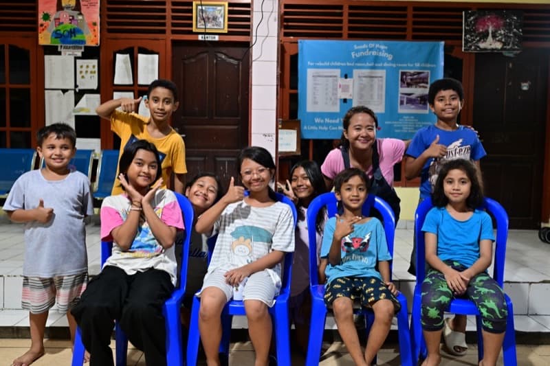 Kids enjoying a day out